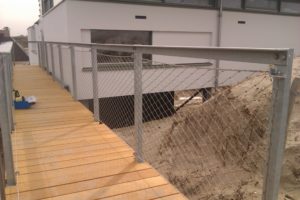 Hoekdetails balustradevullingen Carl Stahl Benelux kabelnetten details