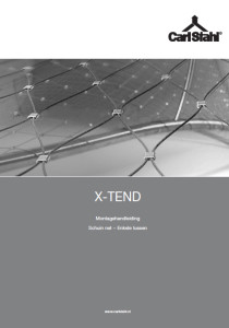 CXE schuine zijden Carl Stahl Handleiding