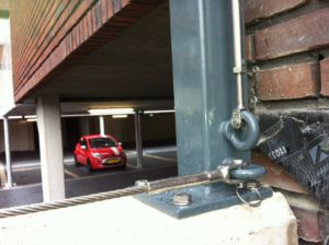 Hoekdetails balustradevullingen Carl Stahl Benelux kabelnetten details