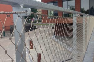 Doorvoerogen RVS balustradenetten balustradevulling x-tend Carl Stahl