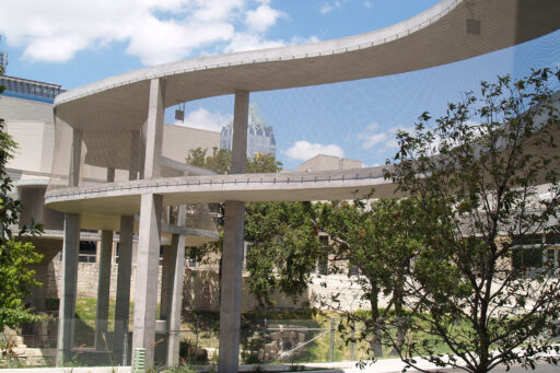 cable mesh for bridge safety-Fairmont Pedestrian Bridge