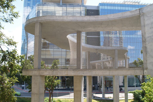 Cable mesh for bridge safety at Fairmont Pedestrian Bridge – Carl Stahl DecorCable