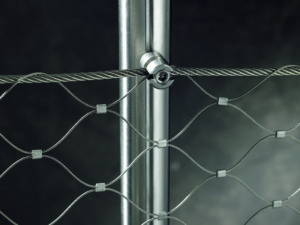 Doorvoerogen RVS balustradenetten balustradevulling x-tend Carl Stahl