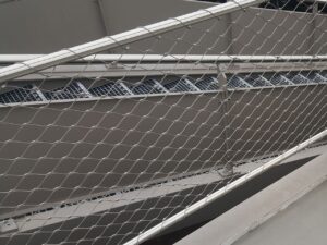 rvs kabelnet in frame Carl Stahl