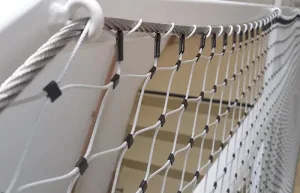 silver Stainless Steel Cable Mesh