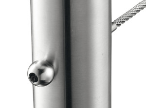 End stop for stainless steel rope system - Carl Stahl DecorCable