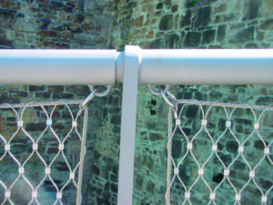 Hoekdetails balustradevullingen Carl Stahl Benelux kabelnetten details