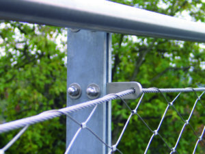 Doorvoerogen RVS balustradenetten balustradevulling x-tend Carl Stahl