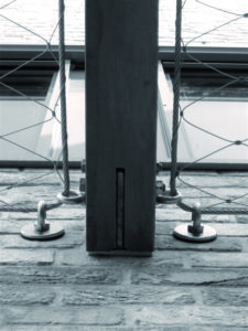 Hoekdetails balustradevullingen Carl Stahl Benelux kabelnetten details